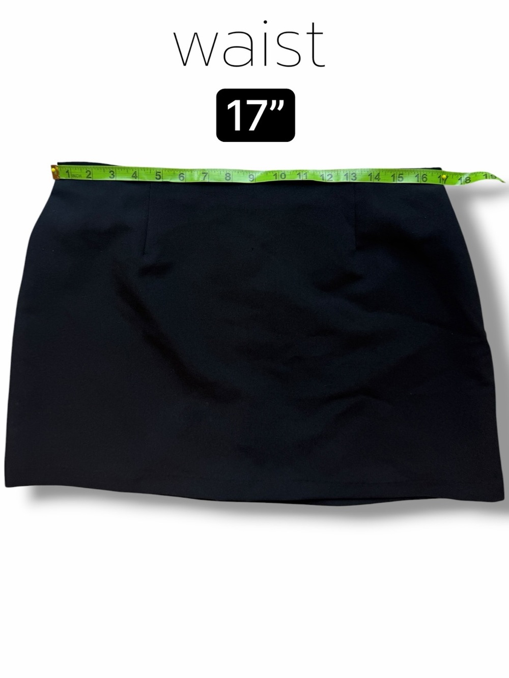 NWOT Steve Madden “Cindi” Black Mini Skirt with Built in Shorts - Picture 5 of 12